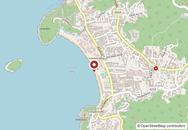 Map: Wekata3, Kata Beach