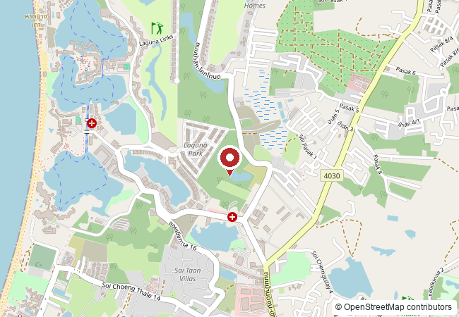 Map: Hythe by Botanica, Bang Tao / Cherng Talay