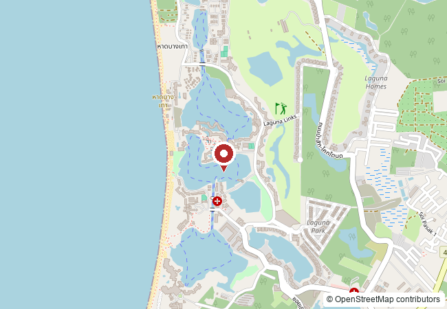 Map: Laguna Beach Residences Reef, Laguna / Bang Tao