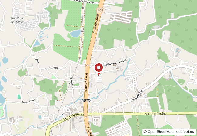 Map: Botanica Wisdom, Thalang