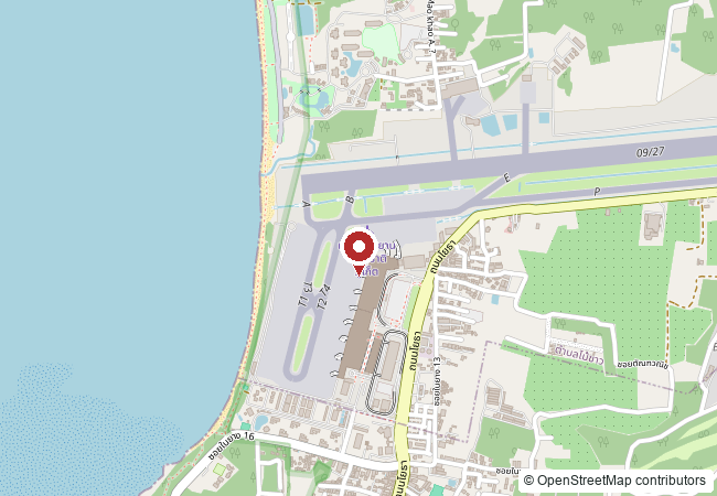 Map: Siri Place Airport, Mai Khao / Airport
